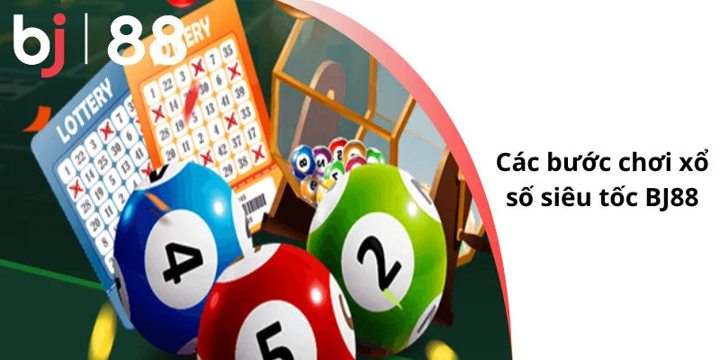 Các bước chơi xổ số siêu tốc BJ88